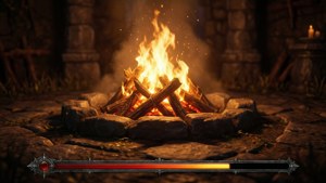 Bonfire Rest Health Bar