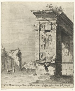 Boog van de geldwisselaars te Rome