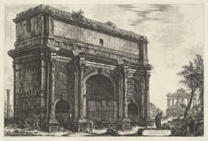Boog van Septimius Severus te Rome