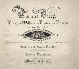 Book on Tournaments:  Title Page