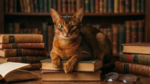 Bookish Cat