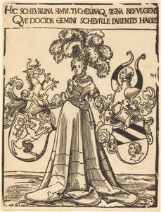 Bookplate of Scheurl and Tucher