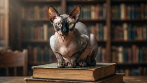 Books and Whiskers
