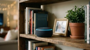 Bookshelf Companion Echo Dot