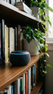 Bookshelf Echo Dot