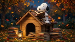 Bookworm Snoopy
