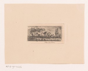 Boomrijk landschap