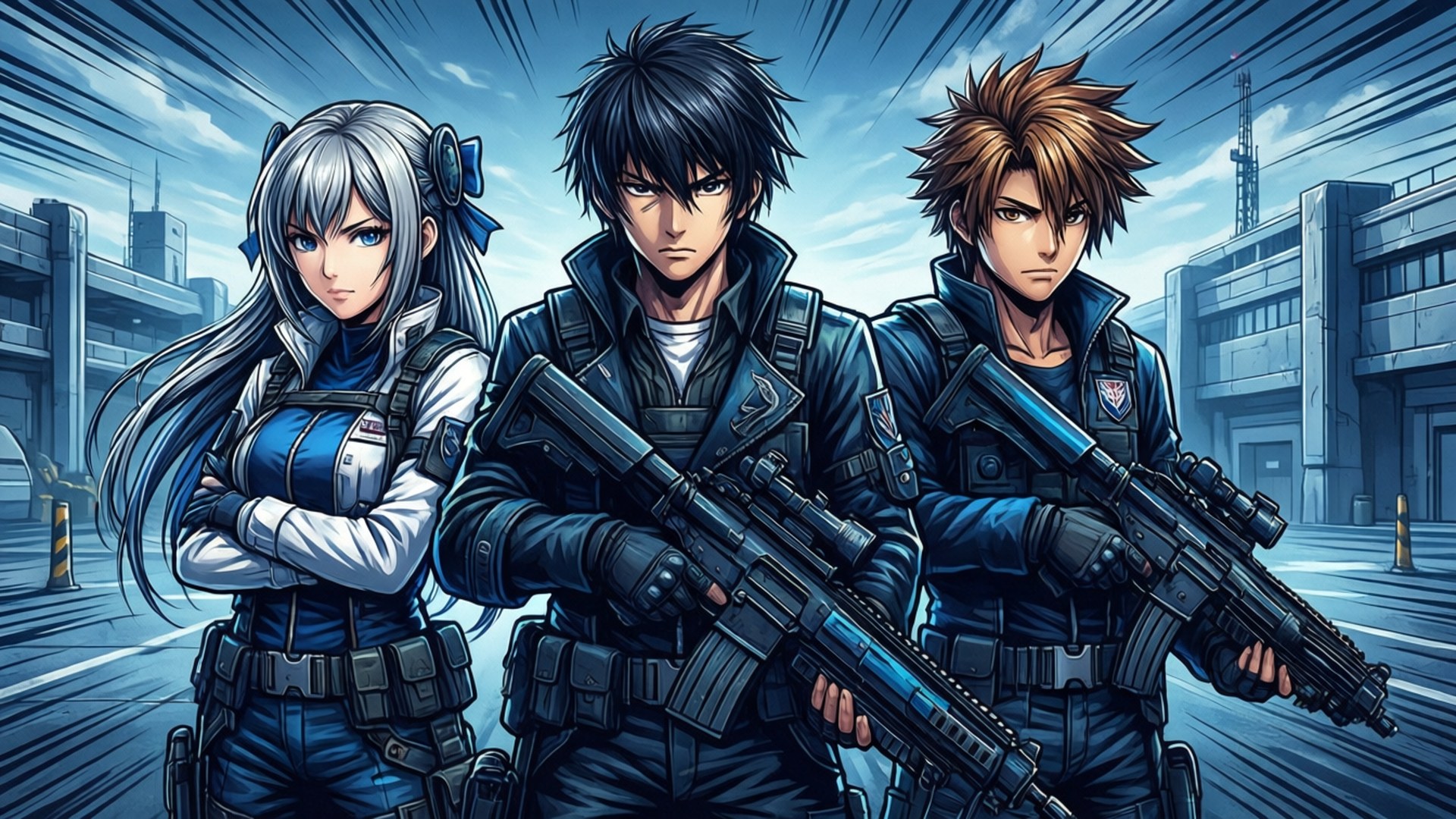 Border Team Formation by Wallpapers.art Studio