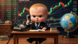 Boss Baby at Desk