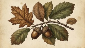 Botanical Autumn Branch