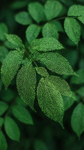 Botanical Dot Leaves