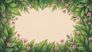 Botanical Garden Frame
