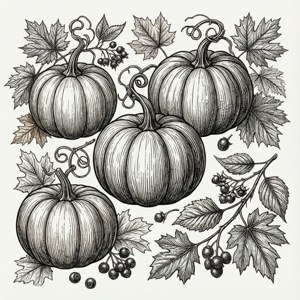 Botanical Sketches Autumn