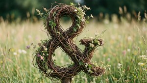 Botanical Vine Ampersand