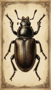 Botanical Weevil Print