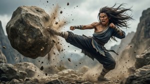 Boulder Attack