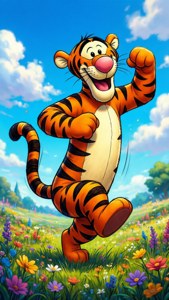 Bouncing Tigger