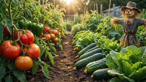 Bountiful Vegetable Plot