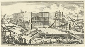 Bouw van de ark van Noach