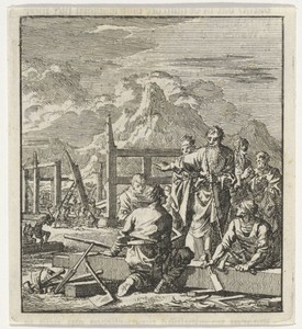 Bouw van de ark van Noach