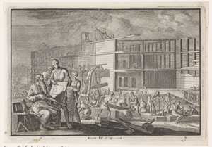 Bouw van de ark van Noach