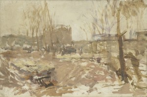 Bouwterrein aan de De Clercqstraat