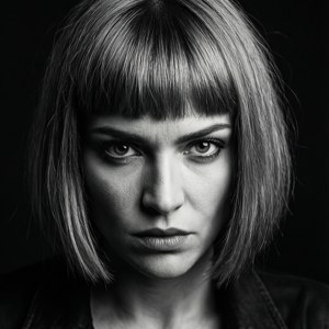 Bowl-Cut Portrait