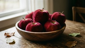 Bowl of Velvet Apples