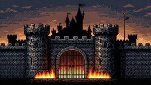 Bowser's Castle Front