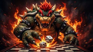 Bowser's Dice Rage