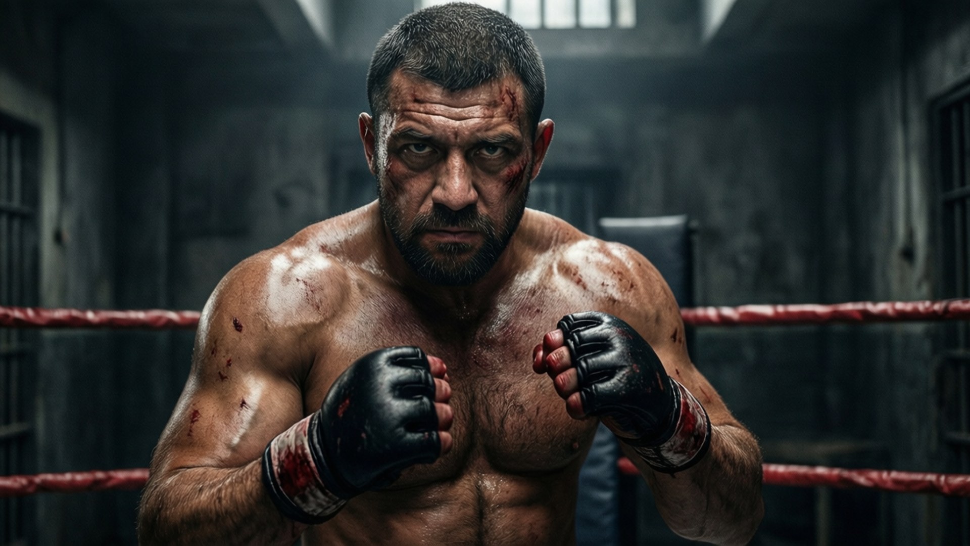 Boyka in the Ring by Wallpapers.art Studio