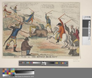 Boys' Play, or, the Russian Bear Bait