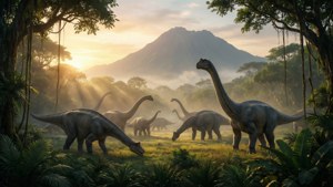 Brachiosaurus Sunrise