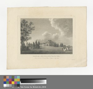 Bradwell Lodge in Essex, the Seat of the Revd. Henry Bate Dudley
