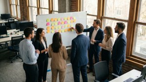 Brainstorming in Modern Office