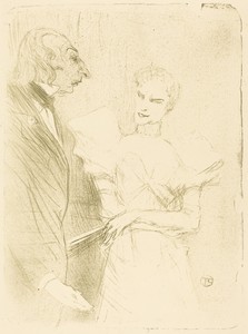 Brandes and Leloir in "Cabotins" (Brandès et Leloir dans "Cabotins")