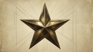 Brass Star Geometric