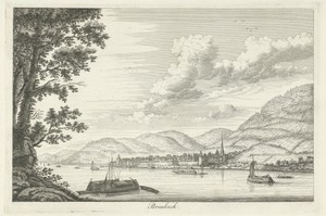 Braubach, gezien vanaf de Rijn
