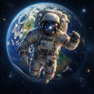 Brave Astronaut Explorer