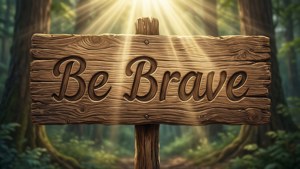 Brave Forest Sign