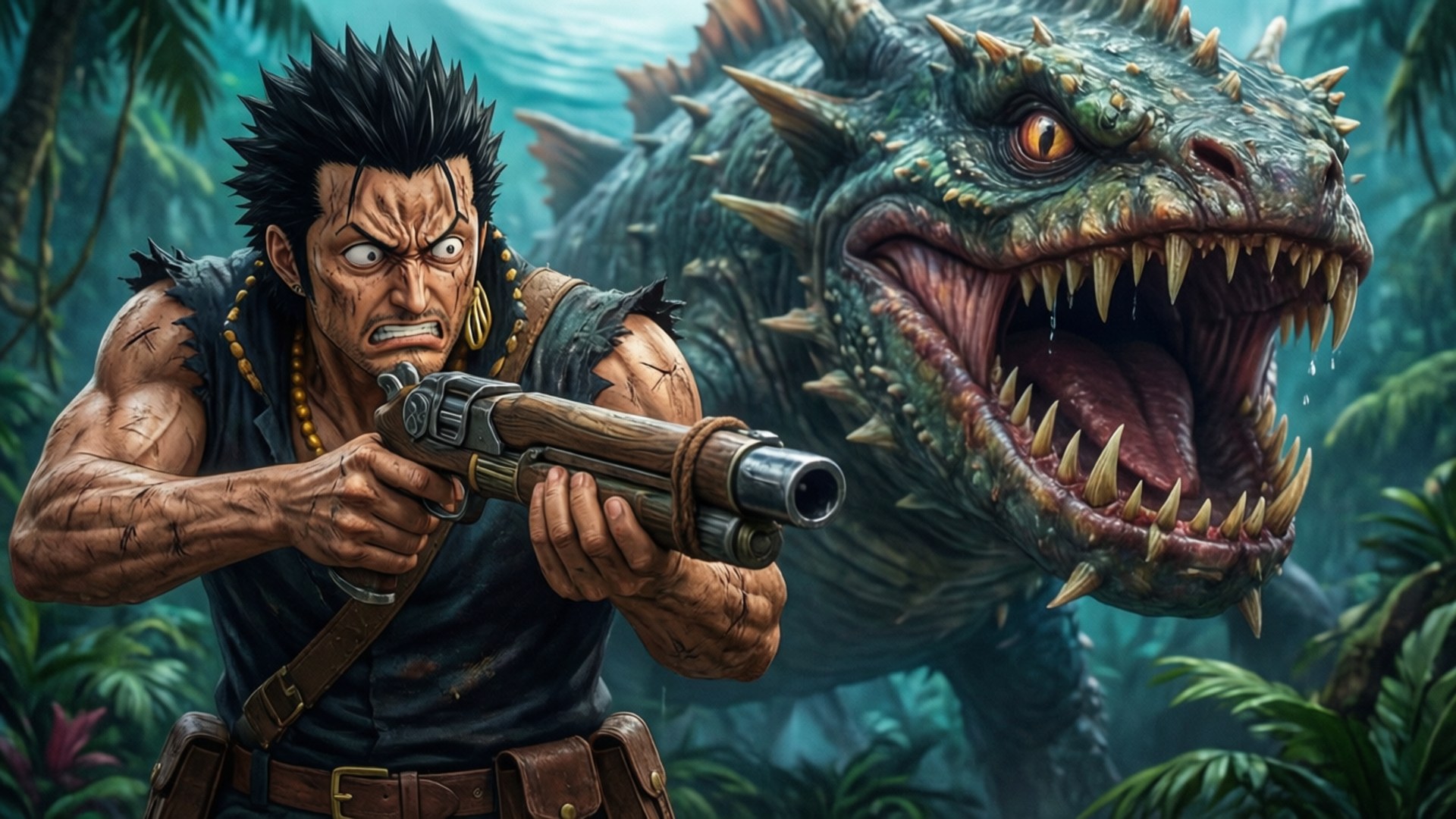 Brave Sniper's Stand by Wallpapers.art Studio