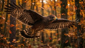 Braviary Autumn Forest