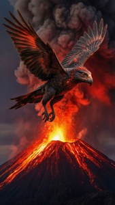 Braviary Volcano Flyby