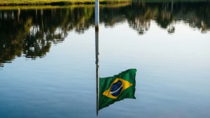 Brazil Flag Reflection