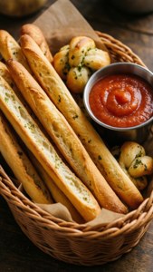 Breadstick and Marinara