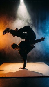 Breakdancer Silhouette