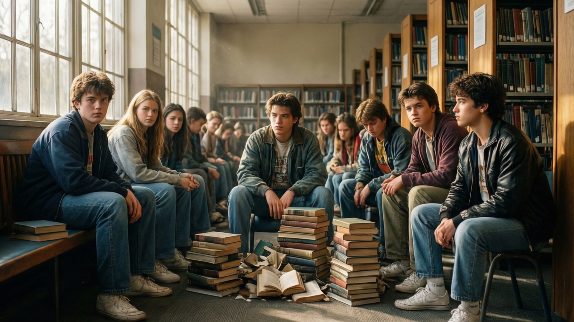 Breakfast Club Detention by Wallpapers.art Studio