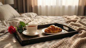 Breakfast in Bed Rose
