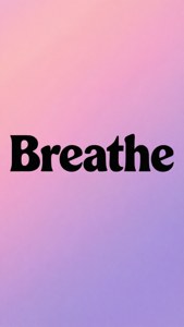 Breathe Typography
