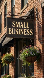 Brick Wall Storefront